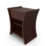 Bedside Table African Cherry 3