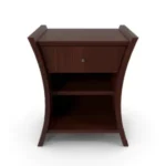 Bedside Table African Cherry 4