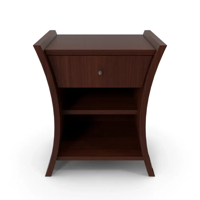 Bedside Table African Cherry