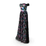 Black Women's Gown 2