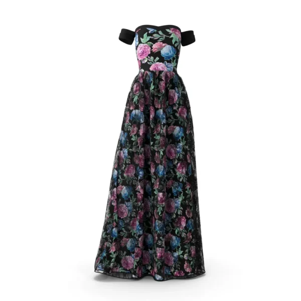 Black Women's Gown