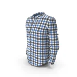 Blue & Black Check Shirt 2