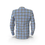 Blue & Black Check Shirt 3