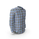 Blue & Black Check Shirt 4