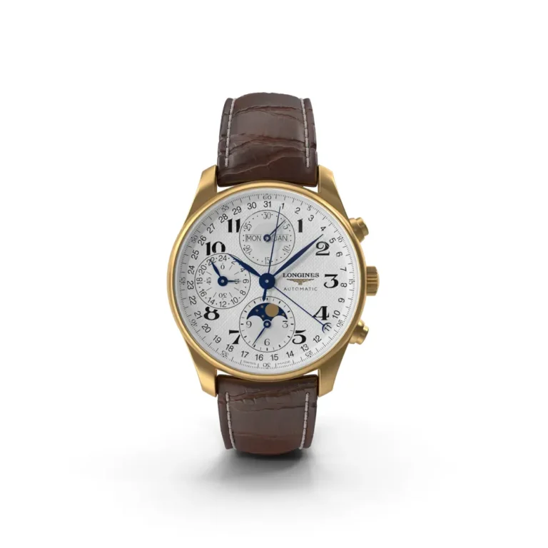 Brown Leather Belt Watch