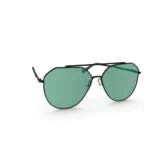 Green and Black Glasses 3