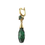 Green Crystal Earring 2